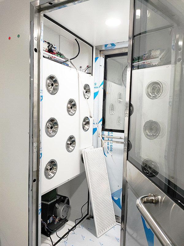 Industriële luchtdouche met centrifuge ventilator voor de farmaceutische industrie 0