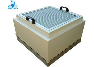 kopen 0,3 Eenheden van de de Ventilatorfilter van μM 220V FFU met HEPA-Filter en Prefiltergrootte 615x615mm, Poeder Met een laag bedekt Staalmateriaal online manufacture