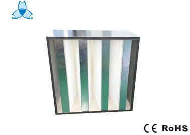 kopen Samengeperste Hepa V het Aluminium van de Bankfilter/Pastic-Materiaal voor Airconditioningssysteem online manufacture