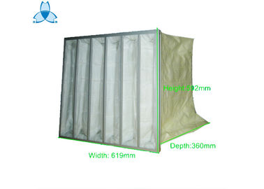 kopen Synthetische de Luchtfilter 619*360*592mm van de Vezelzak voor Filtraat het Stof Partcles online manufacture