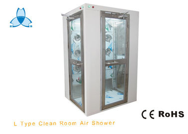 kopen Enige Persoonscleanroom Luchtdouche met 90 Deuren van de Graadhoek, 800W-Slagmacht online manufacture