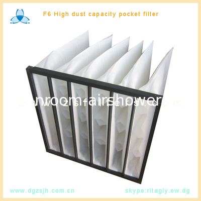 kopen F6 Rigid Pocket Air Filter 24x24x24 inch Synetische filber voor gasturbines online manufacture