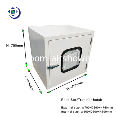 kopen Poederbedekte stalen doos voor het doorsturen van goederen naar de schoonkamer 600x600x600mm online manufacture
