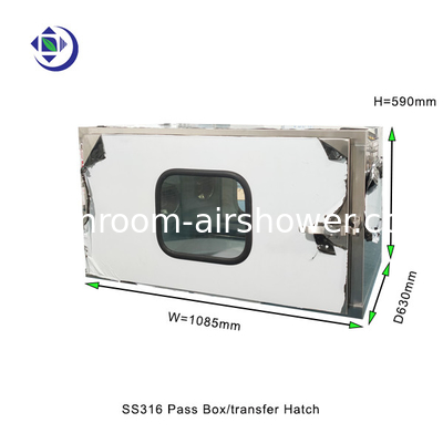 kopen SS316 Schoonruimte Door de doos / overdrachtsluis zonder filtratie online manufacture