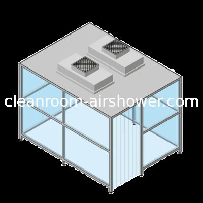 kopen Verstelbare Dikte 40-70mm Modulaire Cleanroom 220v Stroomvoorziening Inbegrepen online vervaardiging