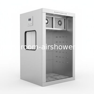 kopen W1500xD1000xH2100mm Cleanroom Air Shower met microcomputerbesturingssysteem en HEPA-filter voor de verwijdering van luchtdetectoren online vervaardiging