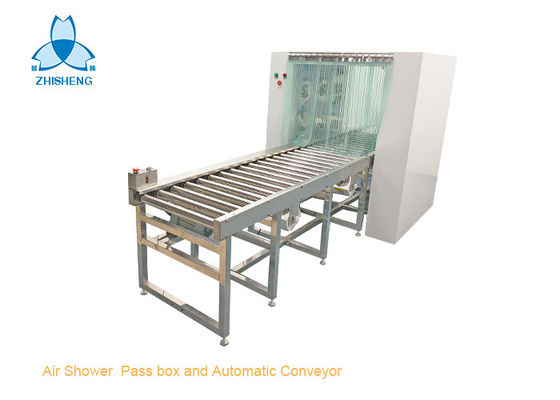 kopen Cleanroom de Doos van de de Douchepas van de Staallucht en Automatische Roltransportband online manufacture