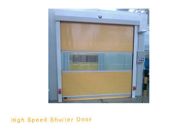 De auto Antistatische pvc-Deur van het Hoge snelheidsblind/verzendt snel Roldeur voor Fabrieksworkshop