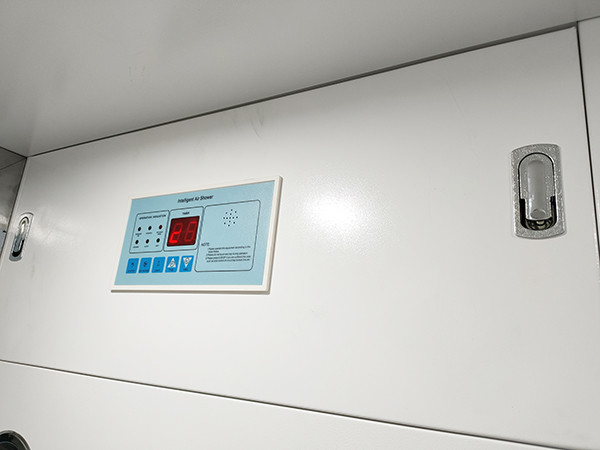 25m/s schoonkamer douche met ingebouwde ventilator en HEPA-filters voor meerdere personen 2