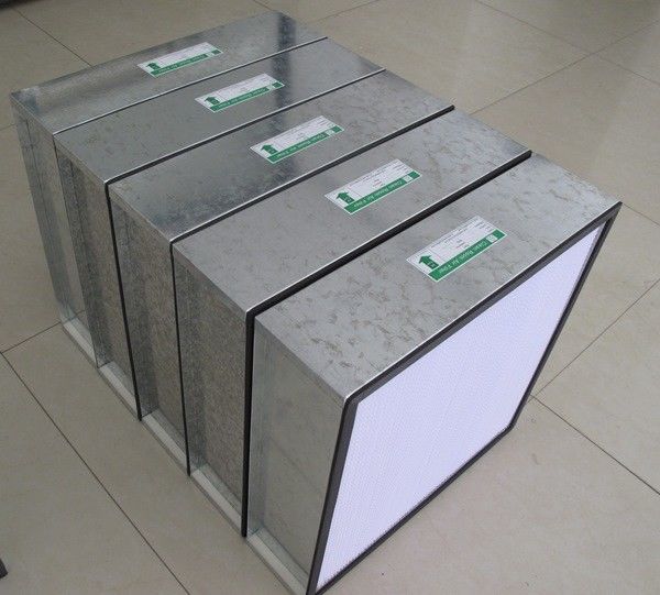 De Filter van het metaalkader HEPA met Document Separator voor Schone Zaal Luchtdouche, Luchtmateriaalverwerkingseenheid 0